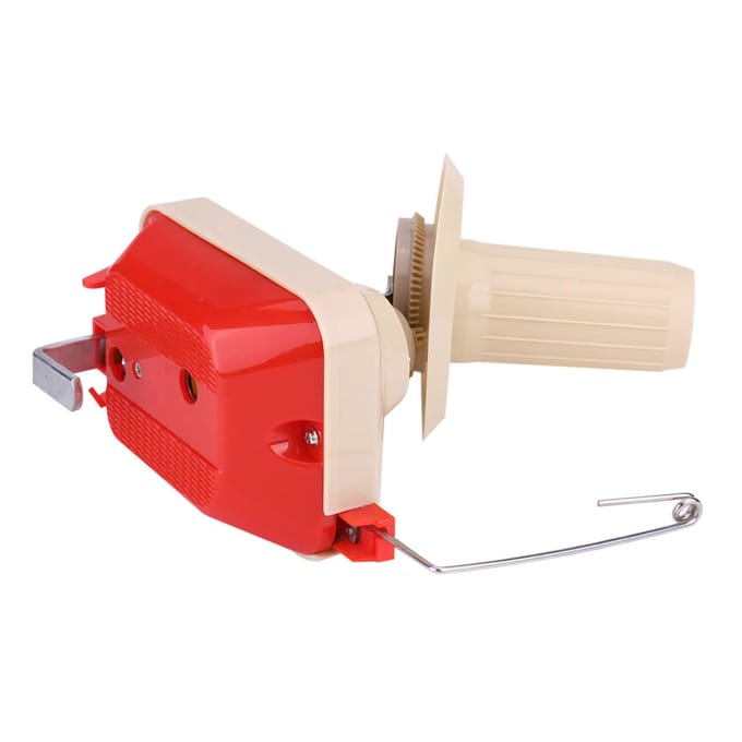 Handbediende Breimolen String Garen Vezel Wol Draad Bolwinder Houder Naaiaccessoires wit