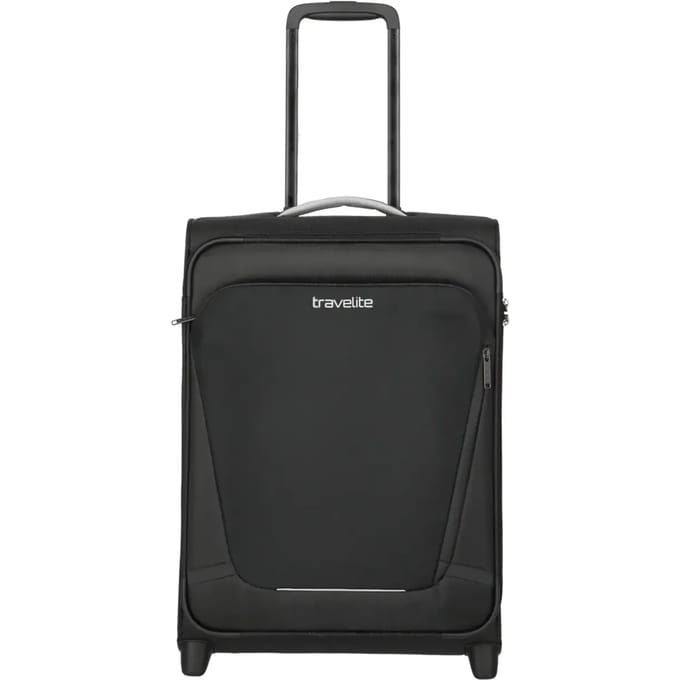 travelite Trolley Jetpack Multi Light 2 Cabin Black Zwart 55cm