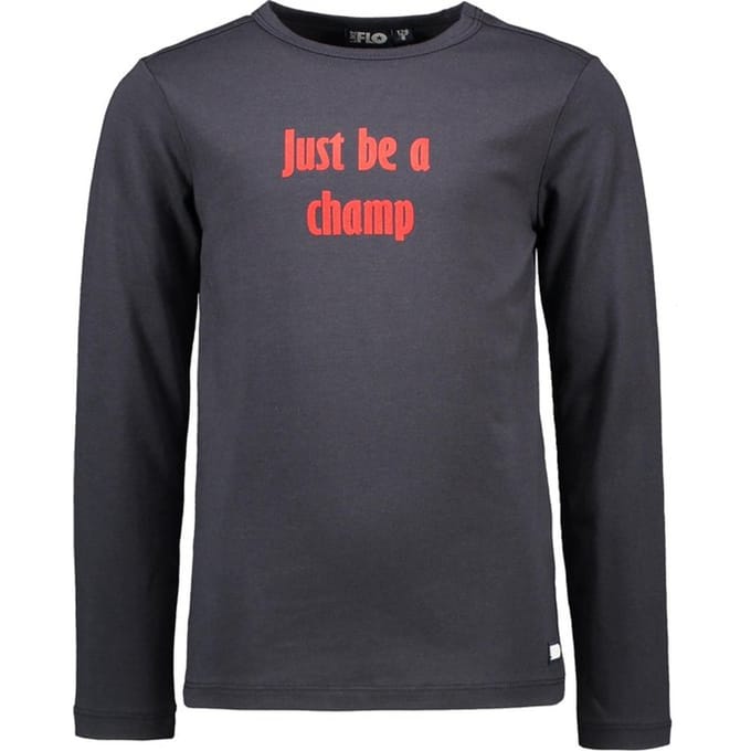 Flo  - Maat 128 - Jongens T-shirt - Navy