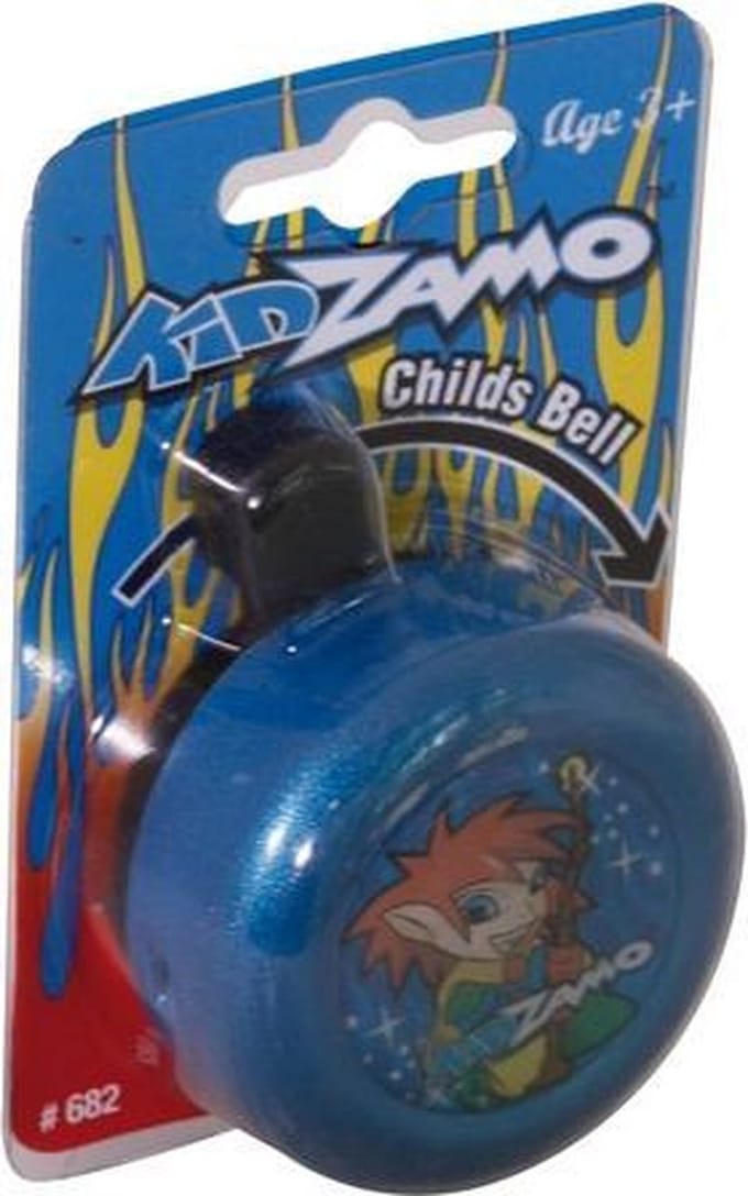 Kidzamo - Fietsbel - Blauw