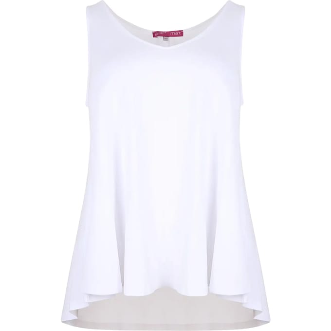 V-hals Viscose Top Dames Mat Fashion