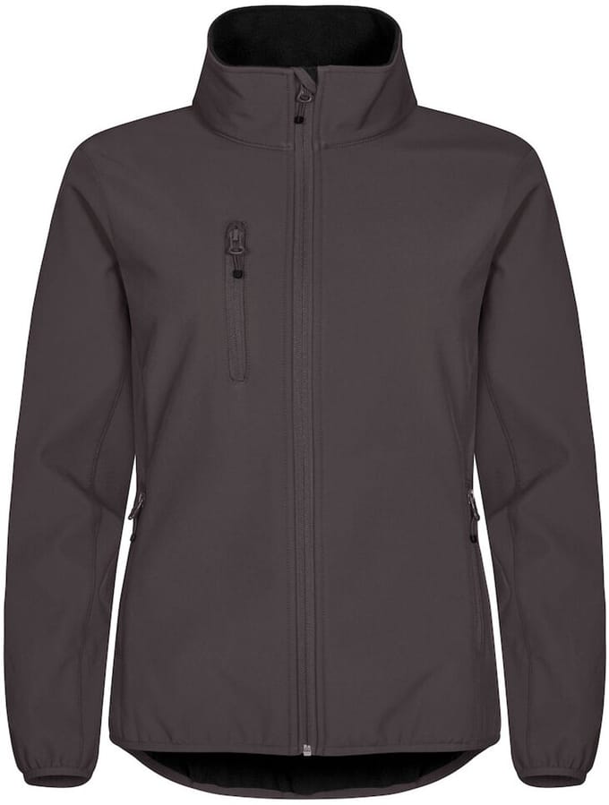 Clique Classic Softshell Jacket Women 0200915 - Donkergrijs - 42/XL