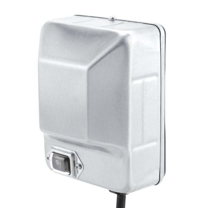 Stevige Duurzame Draagbare Roestvrijstalen Elektrische Barbecue Grill Motor gray