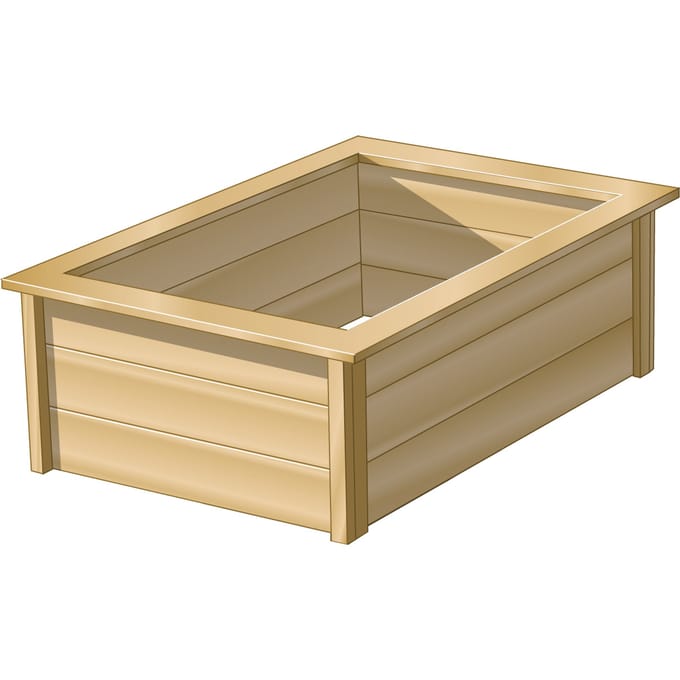 Intergard Houten frame vijver 147,5x103,5x47,5cm