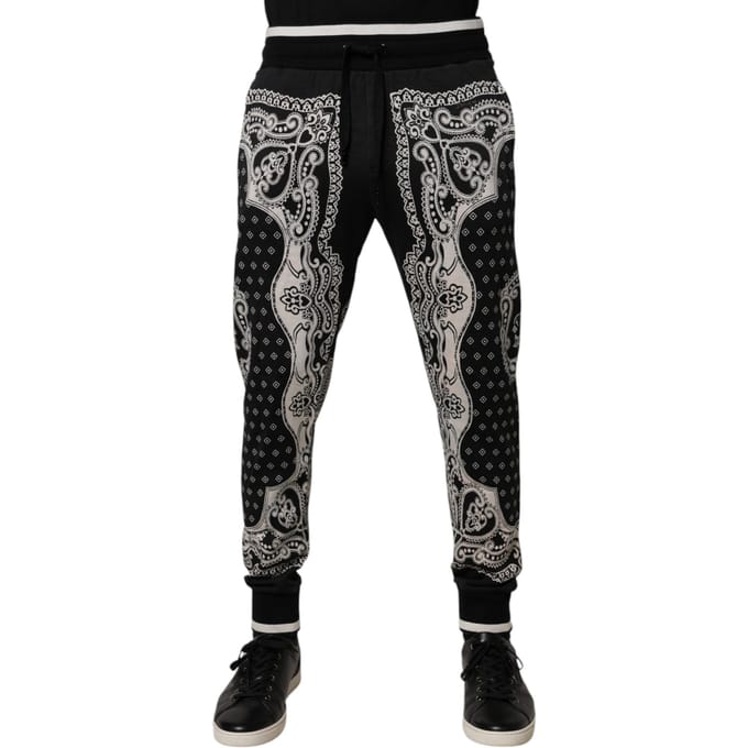 Paisley Print Sweatpants