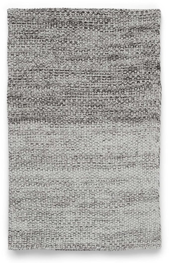 Marc O'Polo Nordic Knit Melange Plaid Antraciet - 130x170 cm