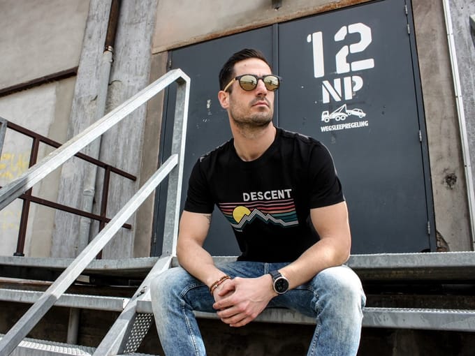 Descent | Sunset | T-shirt | S | Unisex