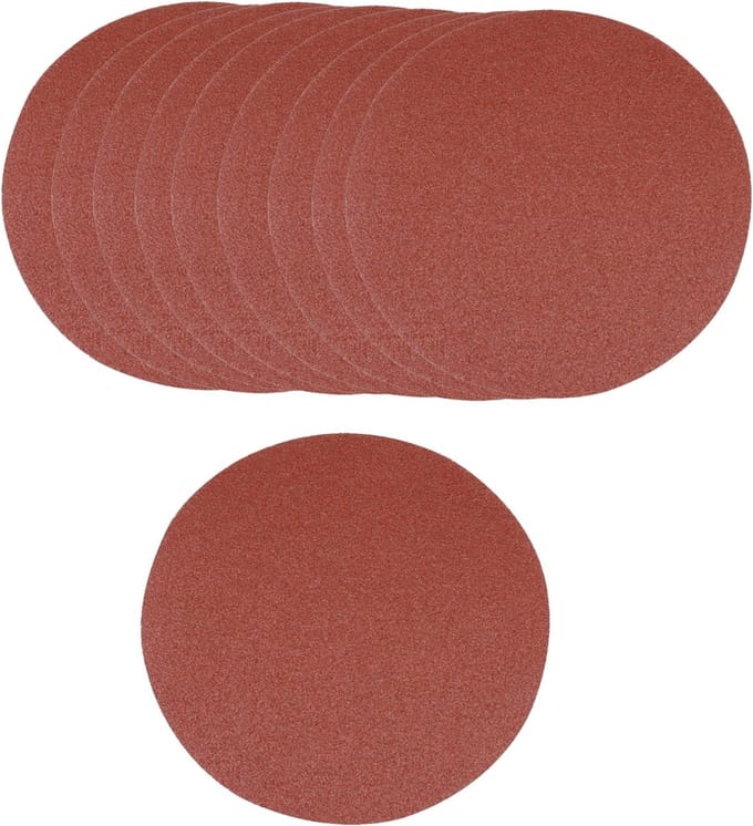 Silverline Klittenband schuurschijven - Ø 125 mm - Korrel 120 - 10 stuks