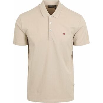 Napapijri Ealis Polo Beige - Maat S - Heren