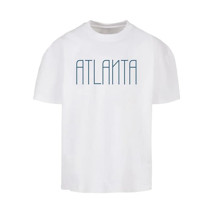 Ultra Dikke Katoenen T-shirt Merchcode Atlanta