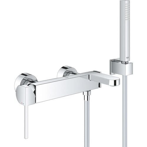 GROHE Plus badmengkraan met doucheset - uitvoering zonder tray