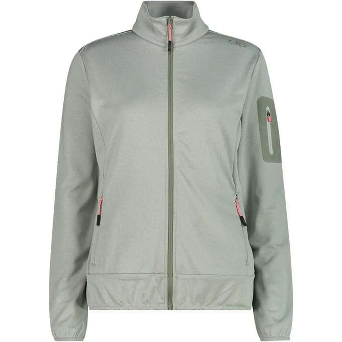 Jacquard fleece dubbele tricot vrouw CMP