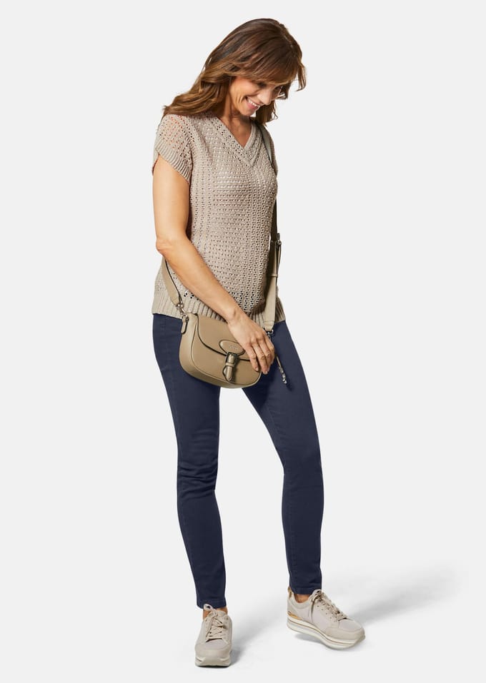 Pullover - beige - Gr. 19 van Goldner Fashion