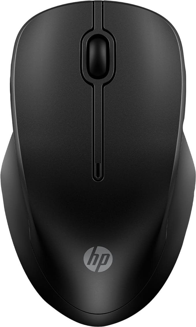 HP 255 - Muis - Optisch - 3 knoppen - Zwart