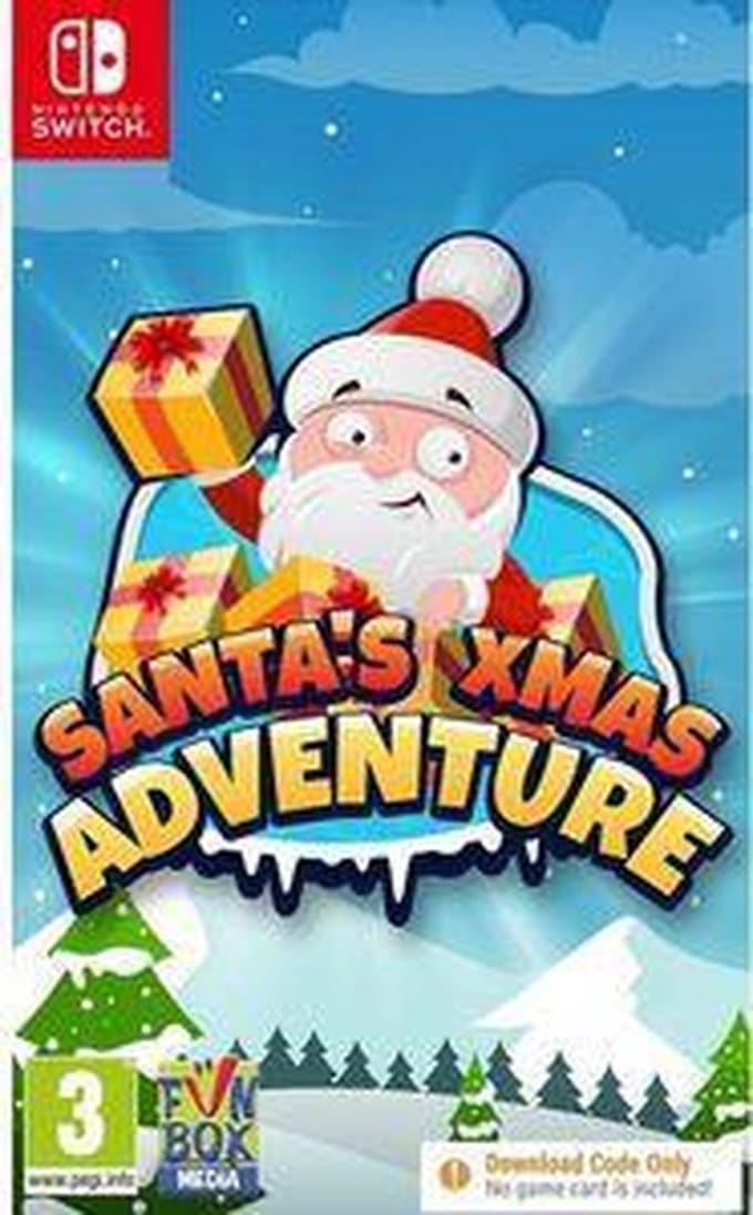 Funbox Media Santa's Xmas Adventure, Nintendo Switch, E (Iedereen), Download