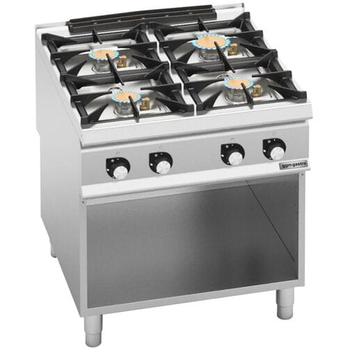 GGM Gastro Gasherd - mit 4 Brennern - 28 kW