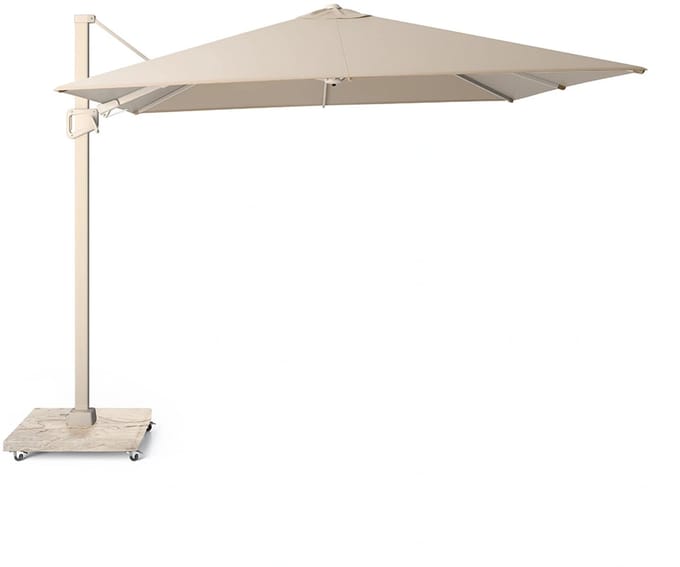 Halifax T² Zweefparasol 3x3 - Ivory