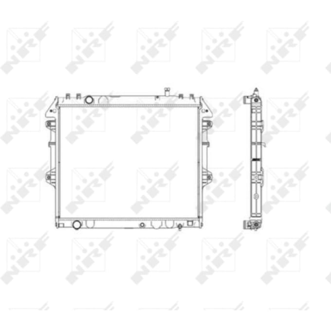 Radiator NRF 53541