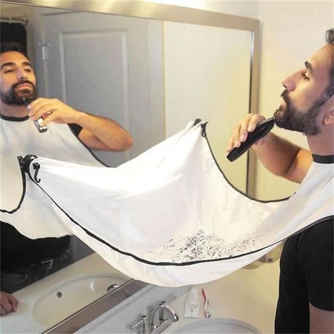 10 stuks Baardschort - Baardslabbetje Scheershort Scheer Cape Scheer Slabbetje met Zuignap