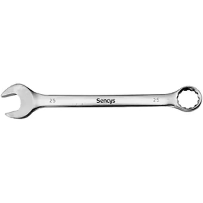Sencys Ringsteeksleutel Chroom 25mm