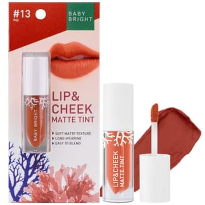 Baby Bright - Lip & Cheek Matte Tint 13 Goji