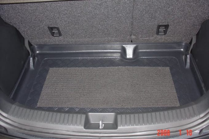 Kofferbakmat Mazda 2 2007-2014 (past op versie met mini reservewiel) - Guardliner