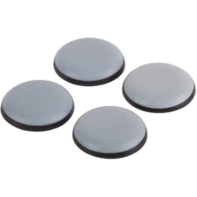 Fix-o-moll Meubelglijder Easy Glider - Zelfklevend - Kunststof - Diam. 30mm - Rond - 4 Stuks