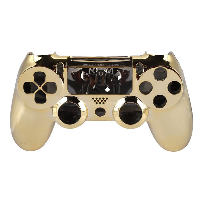 Plastic Gamepad Handvat Behuizing Shell Cover Controller Harde Case Cover voor PS4 SLIM beige