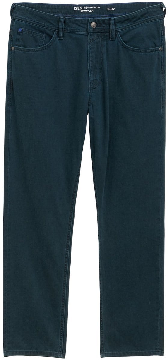Tom Tailor Denim - TTWAYLEN Relaxte jeans - Maat 32/32 - deep pond green