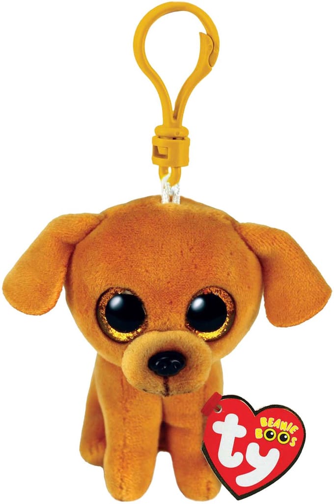 Ty Beanie Boo's Clip Zuzu Lightbrown Dog 7cm