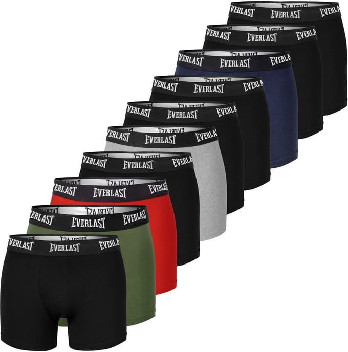 Everlast - Bokserki Heren - Katoen - XL - 10 stuks