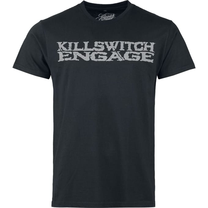 Killswitch Engage T-shirt - Cracked Logo - S tot XL - voor Mannen - zwart