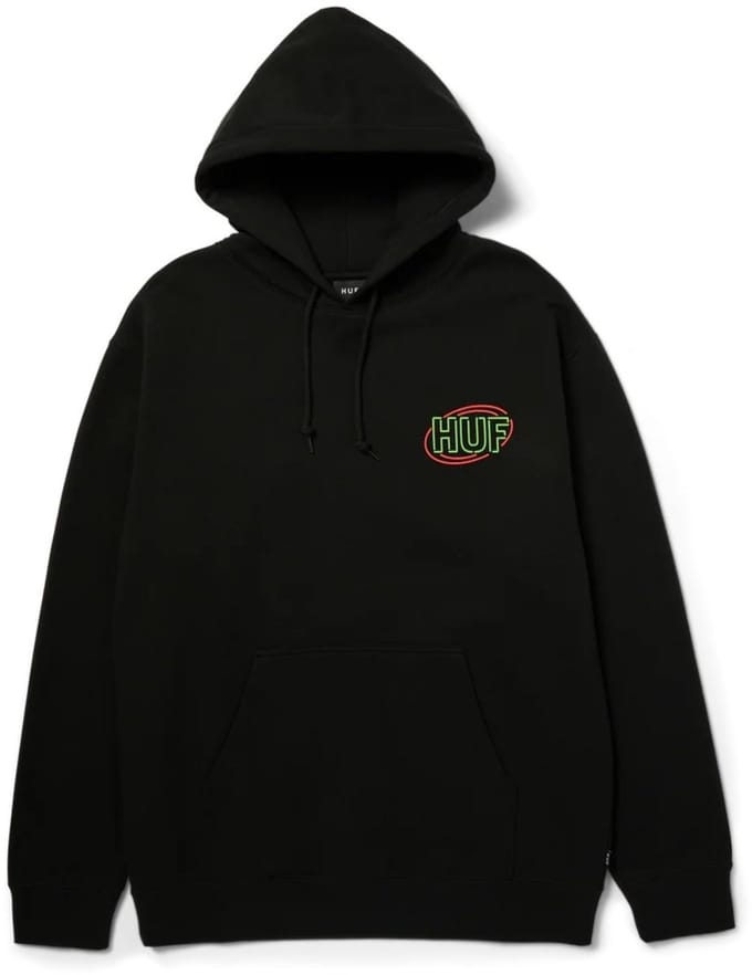 HUF Promo P/O Casual sweater heren Zwart M