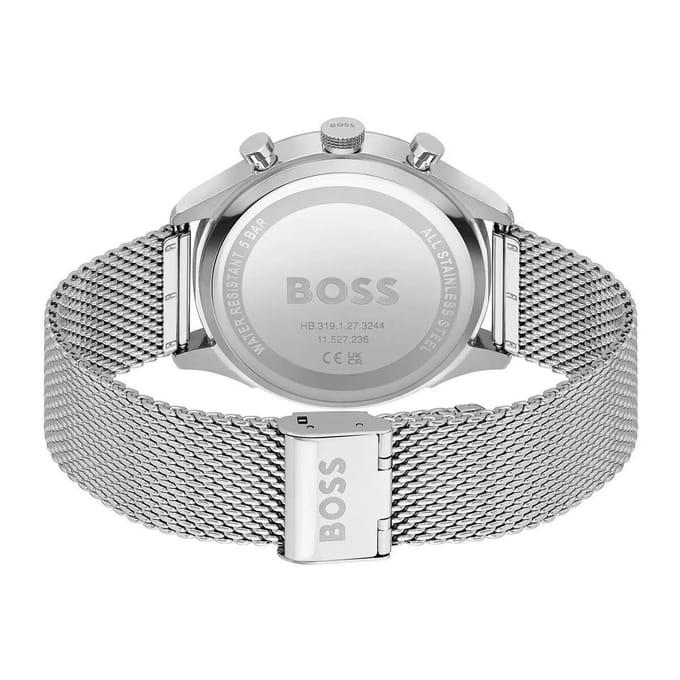 Hugo Boss 1514052 Herenhorloge 45 zilver