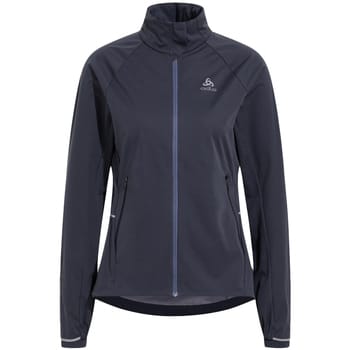Odlo Zeroweight Pro Warm Hardloopjas Dames-Donkergrijs