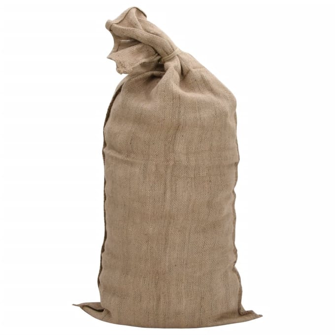 vidaXL - Jutezakken - 5 - stuks - 340 - g/m² - 65x135 - cm - 100% - jute