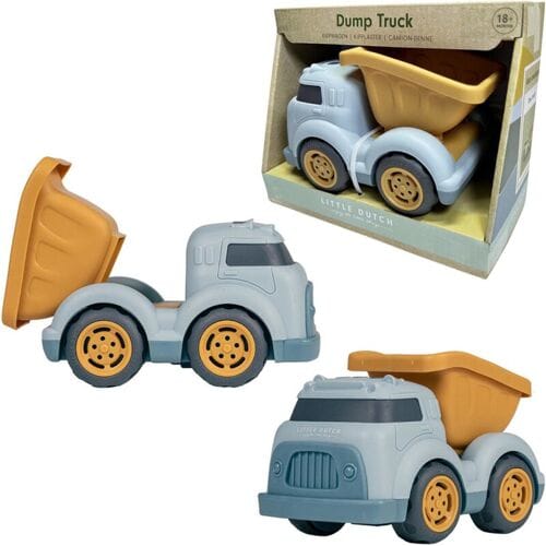 Little Dutch kiepwagen blauw 17 cm