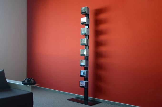 Radius - Baum CD rek 2 - zilver - S