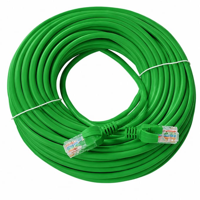 NexCable Premium Internetkabel 10 meter - CAT6 UTP Ethernet kabel RJ45 - Patchkabel LAN Cable Netwerkkabel - Groen