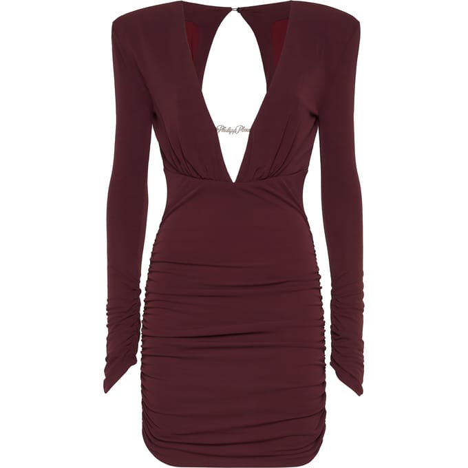 Long-Sleeved Mini Dress
