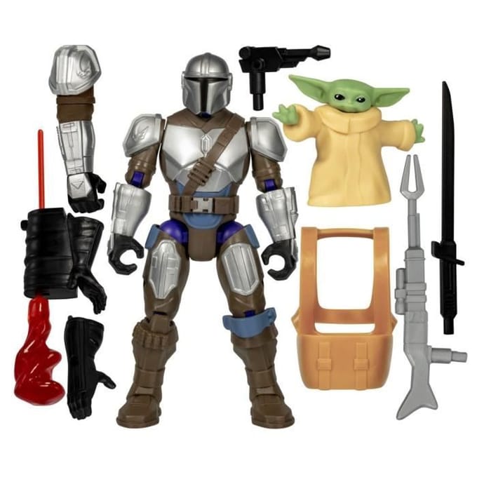 Beeldje Hasbro Star Wars Mix Mashers The Mandalorian & Grogu