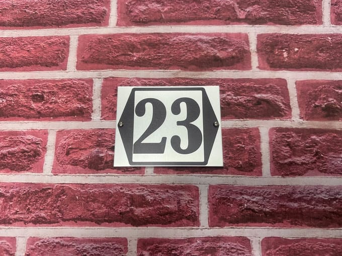 huisnummer 23 klassiek