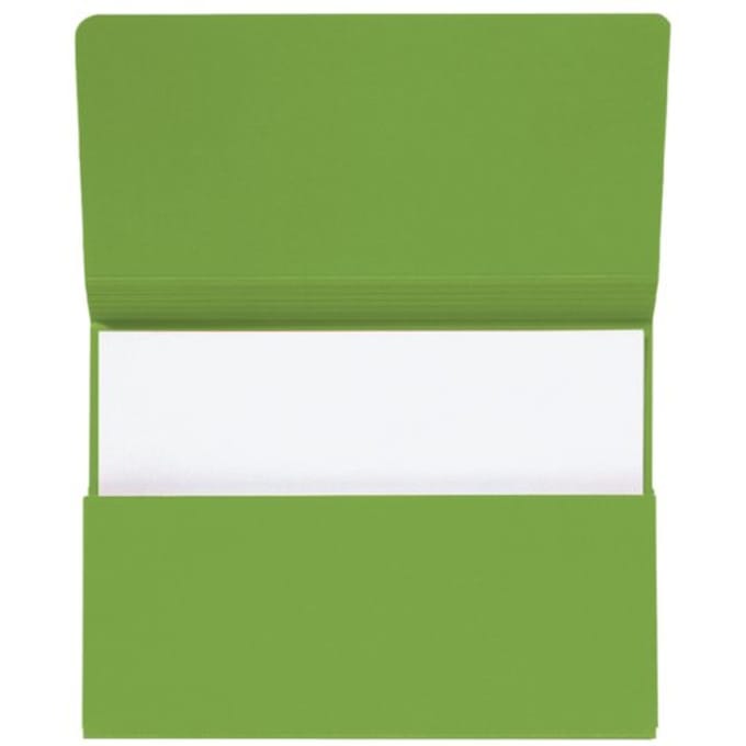 Jalema Pocketmap zuurvrij Secolor 1-300 vel, groen,folio (pak 10 stuks)