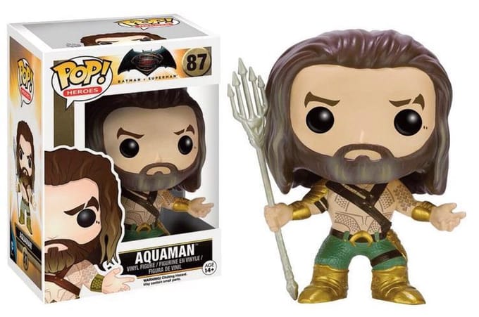 Funko Pop! Batman vs Superman Aquaman - #87 Verzamelfiguur