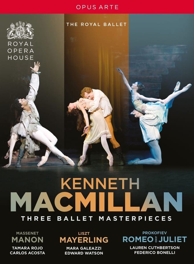 Royal Ballet Royal Opera House - Three Ballets Masterpieces (3 DVD)