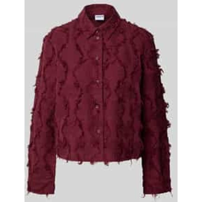 Regular fit overhemdblouse met linnen