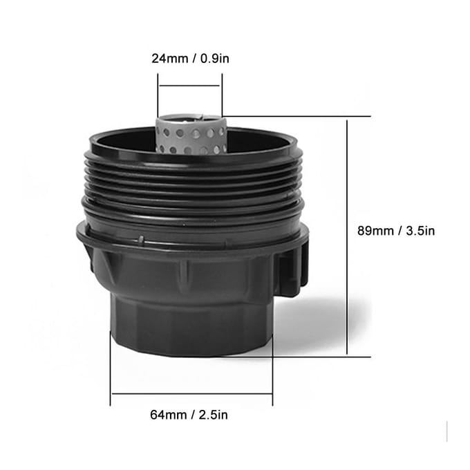Oliefilterhuisdop Assemblage 1562036020 Past voor Lexus ES350 GS350 IS350