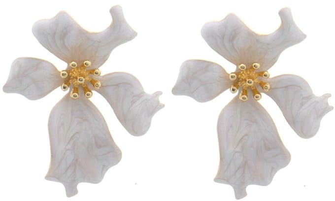 Dames oorbellen - Bloemvormig - Elegant - Lichtgewicht - 4.5x4cm