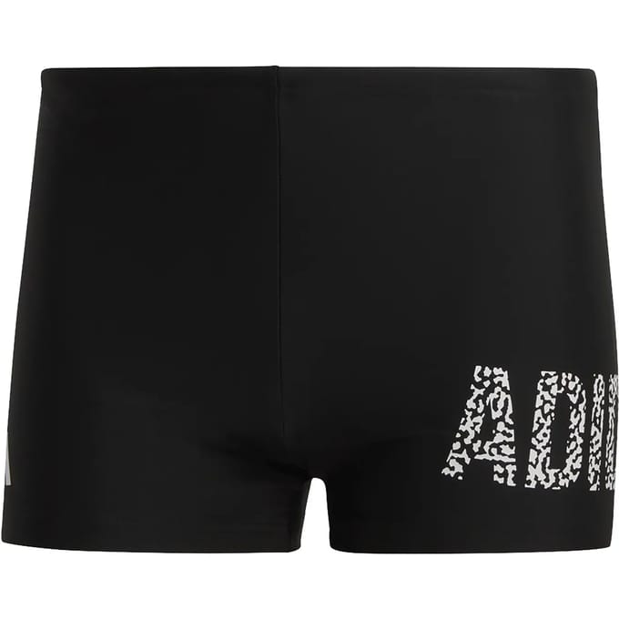 adidas Performance Wording Zwemboxer - Heren - Zwart - M/L