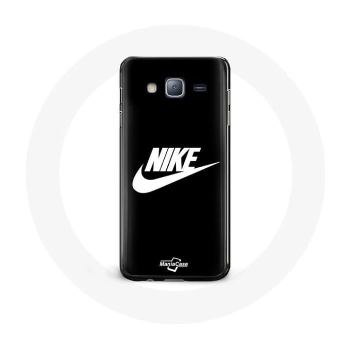 Coque - Nike - Samsung Galaxy J3 2016 - Souple - Protection - Noir Blanc blanc